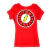 REMERA FLASH JL ROJA DAMA XL