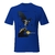 REMERA BATMAN VOLANDO AZUL MEDIUM