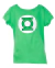 REMERA LOGO GREEN LANTERN ROPH-41 DC COMICS MUJER EXTRA SMALL