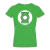 REMERA LOGO GREEN LANTERN VERDE DAMA SMALL