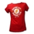 REMERA FLASH RUNNING CLUB DAMA ROJAXS