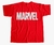 REMERA MARVEL LOGO ROJA XXL