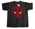 REMERA NIÑOS DEADPOOL LOGO NEGRA T.06