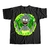 REMERA NEGRA RICK AND MORTY 11 L RICK PORTAL FU