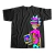 REMERA NEGRA RICK AND MORTY 13 XXL RICK CASUAL MONITOR WALKMAN
