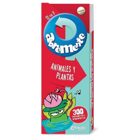 ABREMENTE 2 EN 1 ANIMALES Y PLANTAS
