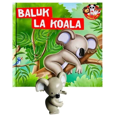MIS ANIMALES DEL ZOO 11 BALUK LA KOALA(INCLUYE FIGURA DE 7 CM)