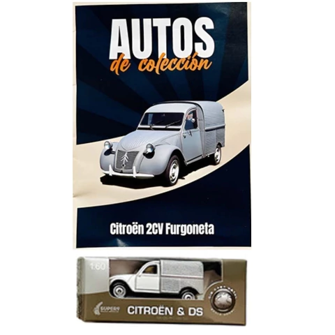 AUTOS DE COLECCION MSE 15 CITROEN 2CV FURGONETAESCALA 1:60