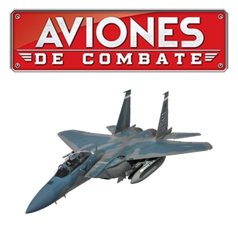 AVIONES DE COMBATE 53 F-15E STRIKE EAGLE (2010) ESC 01:100