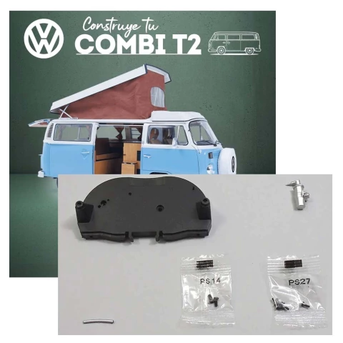 CONSTRUYE TU COMBI VOLKSWAGEN T2 CAMPER 06 ZONA DEL MOTOR CONTINUACIO ESCALA 1:8