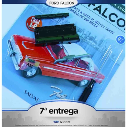 CONSTRUYE EL FORD FALCON 30 AÑOS 07 PASO A PASO ESCALA 1:8 - comprar online