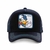 GORRA DONALD ENOJADO NEGRA Y AZUL CLARO CON RECUADRO AZUL CLARO DISNEY