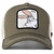 GORRA LT BUGS BUNNY SERIO VERDE MILITAR Y BLANCO RECUADRO NEGRO FONDO GRIS