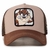 GORRA LT TAZ CAMEL Y MARRON RECUADRO EN FONDO BLANCO