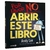 POR FAVOR NO ABRIR ESTE LIBRO