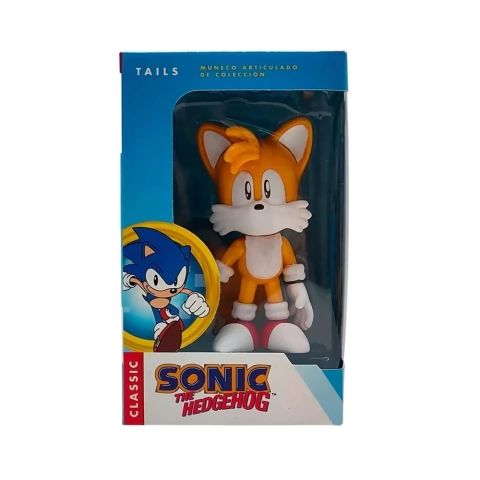 SONIC THE HEDGEHOG - FIGURA ARTICULADA 10 CM TAILS