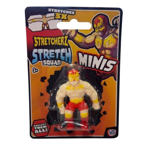 STRETCHERZ - FIGURA ESTIRABLE STRETCH SQUAD MINI 6 CM LUCHADOR