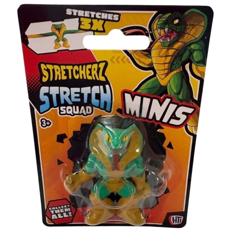 STRETCHERZ - FIGURA ESTIRABLE STRETCH SQUAD MINI 6 CM REY COBRA