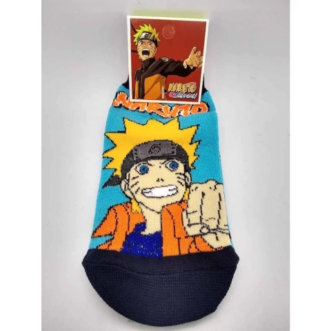 MEDIAS NARUTO CELESTES CON PUNTERAS AZUL MARINO
