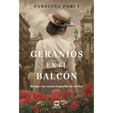 GERANIOS EN EL BALCON