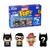 BITTY POP BATMAN ROBIN SCARECROW PACK X4 FUNKO 713110