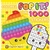 CUPCAKE (POP IT) COLOREA CON 1000 STICKERS