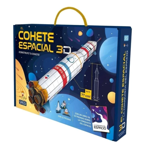 VALIJA EL COHETE ESPACIAL 3D