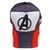 GORRA TRUCKER AVENGERS NEGRA BLANCA Y ROJA LOGO BORDADO AMH-72