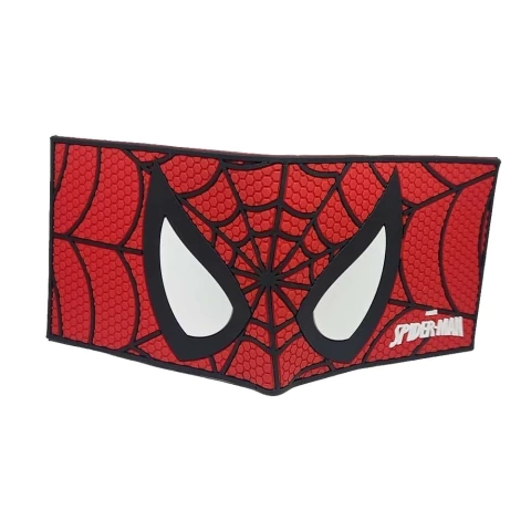 BILLETERA MASCARA SPIDERMAN ROJA