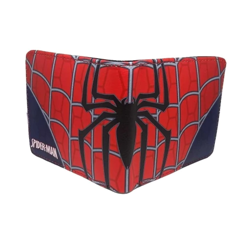 BILLETERA TRAJE SPIDERMAN ROJA