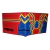 BILLETERA SPIDERMAN LOGO ROJO AMARILLO Y AZUL