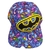 GORRA BATMAN COMICS ESTAMPADA CON LOGO BORDADO EN AMARILLO