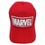 GORRA MARVEL ROJA LOGO BORDADO BLANCO BMH-81