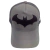 GORRA TRUCKER BATMAN GRIS LOGO ARKHAM BORDADO NEGRO CMH-80