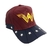 GORRA WONDER WOMAN ROJA Y AZUL CMH-98