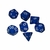 DADOS DE ROL 12 AZUL NUMEROS BLANCOS