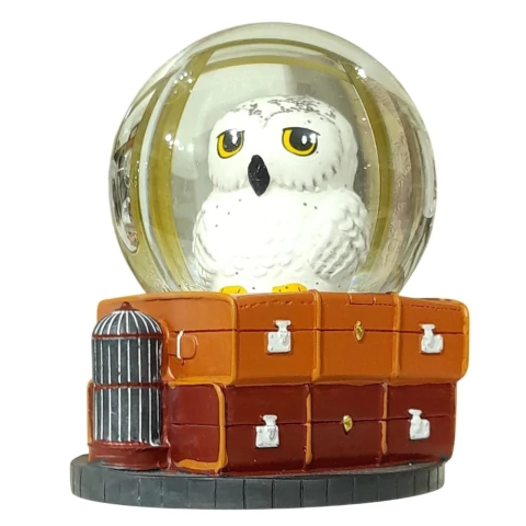 ESFERA DE NIEVE HARRY POTTER HEDWIG 10 CM