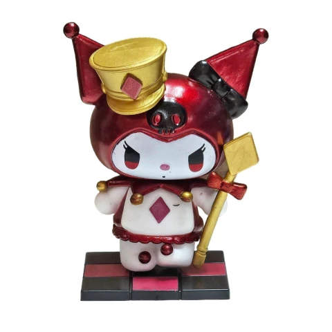 GASHAPON KUROMI DIAMANTE CON SOMBRERO MARRON KR-8 04