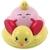 GASHAPON KIRBY PATO DE HULE Y PATITO CABEZA 3/6 CM HARD TOY PV-14