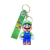 LLAVERO GOMA LUIGI CON HONGO SUPER MARIO KC-42