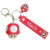 LLAVERO GOMA SUPER MARIO HONGUITO N5 ROJO Y BLANCO FM-MBHONLLAGOC4