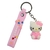 LLAVERO GOMA HELLO KITTY MALLA ROSA SWEET KC-19