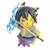 GASHAPON POKEMON PIKACHU COSPLAY SASUKE UCHIHA OR-110 03