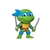 GASHAPON TORTUGAS NINJA LEONARDO PVC-104 03