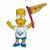 GASHAPON LOS SIMPSONS BART CON REMERA Y BANDERIN DE KROSTY SP-14