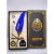 PLUMA AZUL FRANCIA HARRY POTTER CON TINTA Y COLGANTE