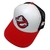 GORRA TRUCKER GHOSTBUSTERS LOGO NEGRA BLANCA Y ROJA