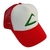 GORRA TRUCKER POKEMON ASH ROJA Y BLANCA