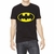 REMERA BATMAN LOGO AMARILLO NEGRA SMALL