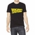 REMERA BACK TO THE FUTURE LOGO AMARILLO NEGRA LARGE